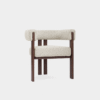 Cartle wooden boucle chair 01 Cartle Boucle Chair