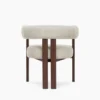 Cartle wooden boucle chair 04 Cartle Boucle Chair