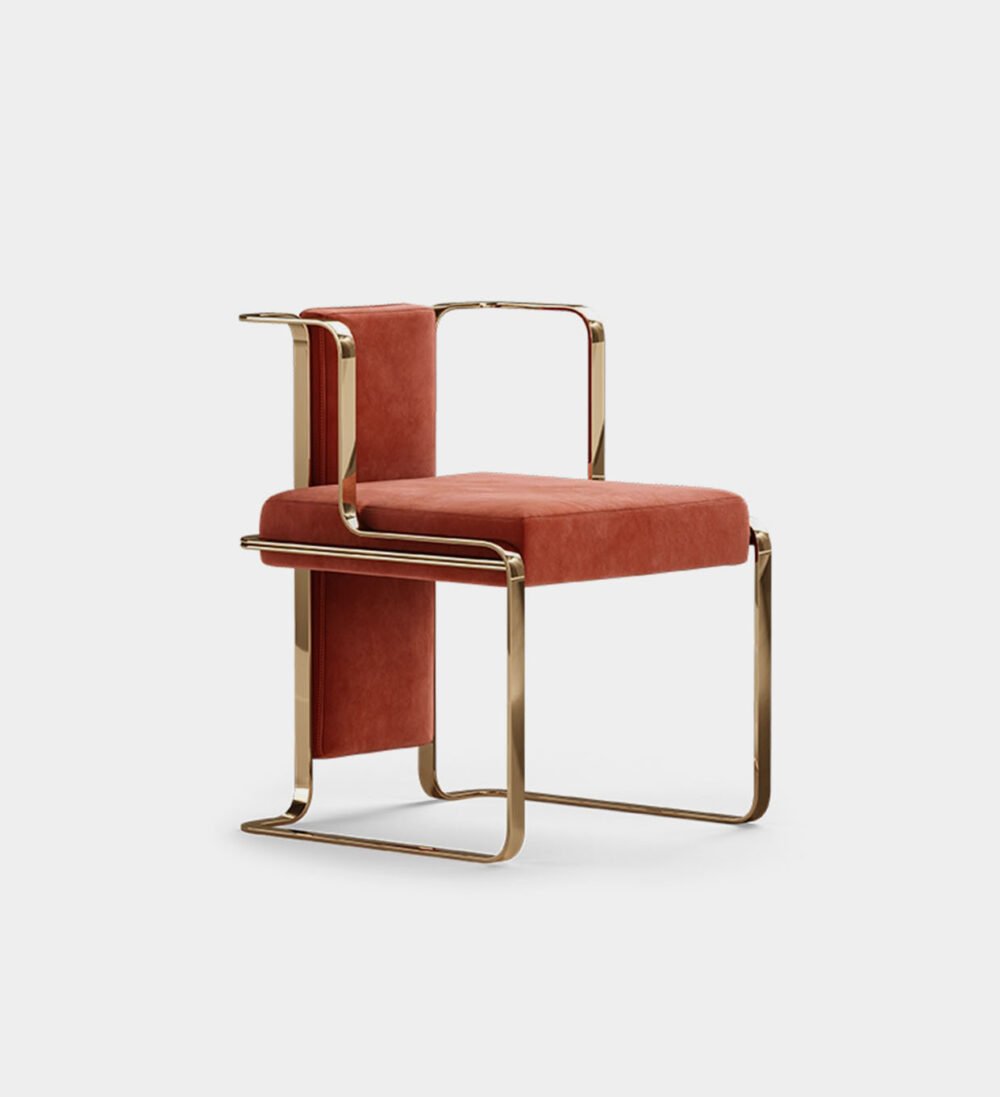 Eva Stainless Steel Chair