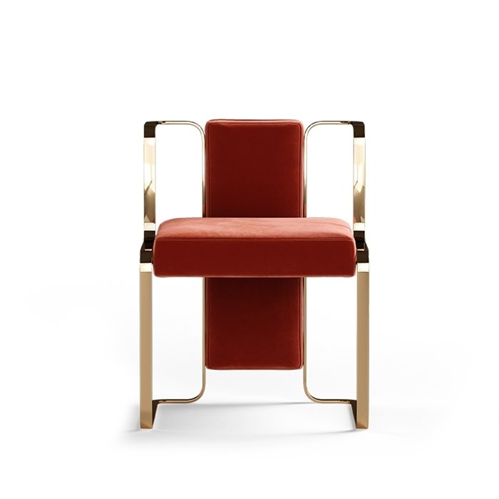 Eva Stainless Steel Chair