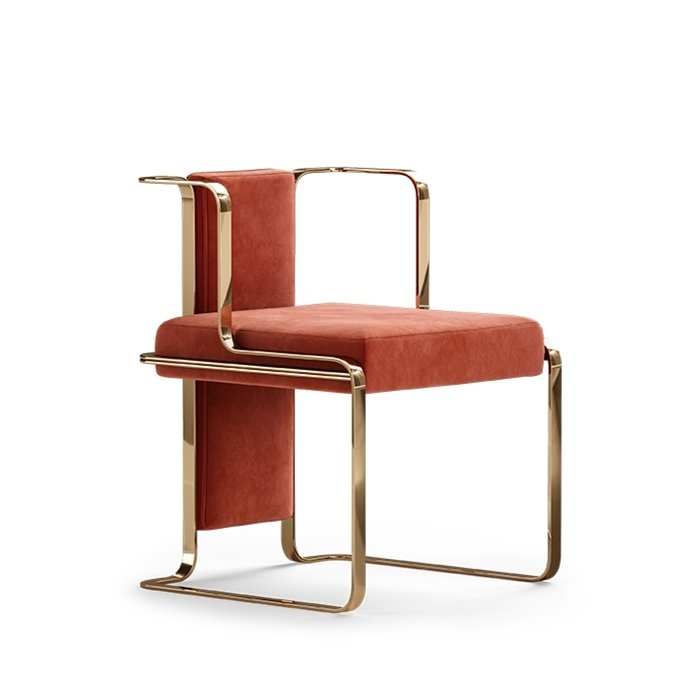 Eva Stainless Steel Chair