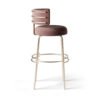 Isabella Golden Metal Stool