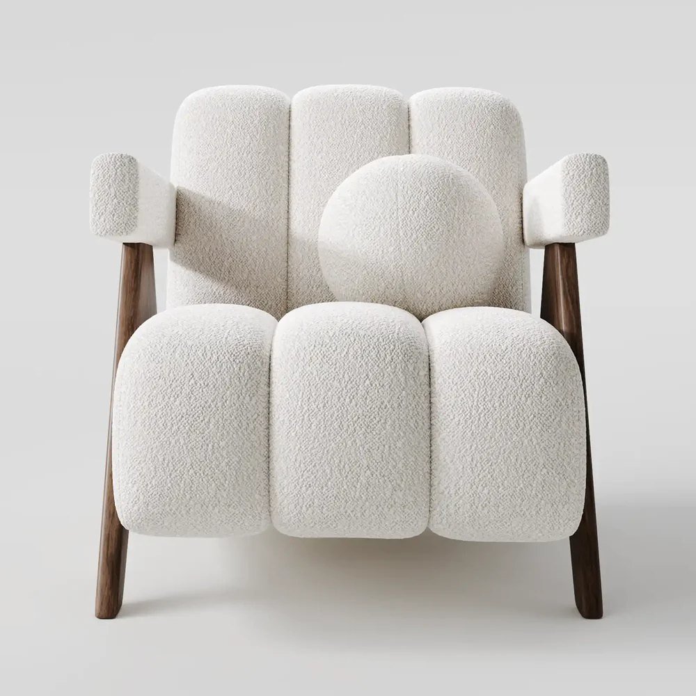 Jack White Boucle Armchair