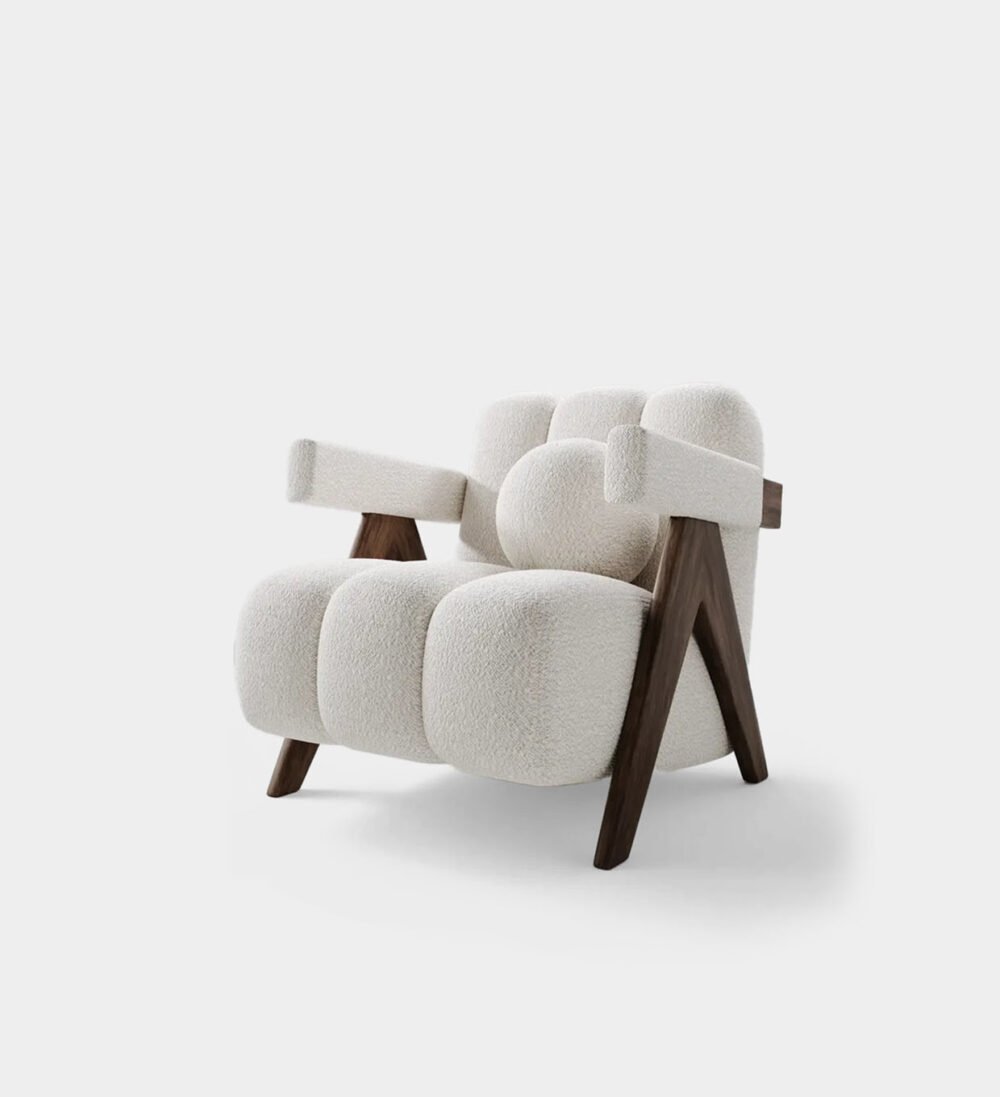 Jack White Boucle Armchair