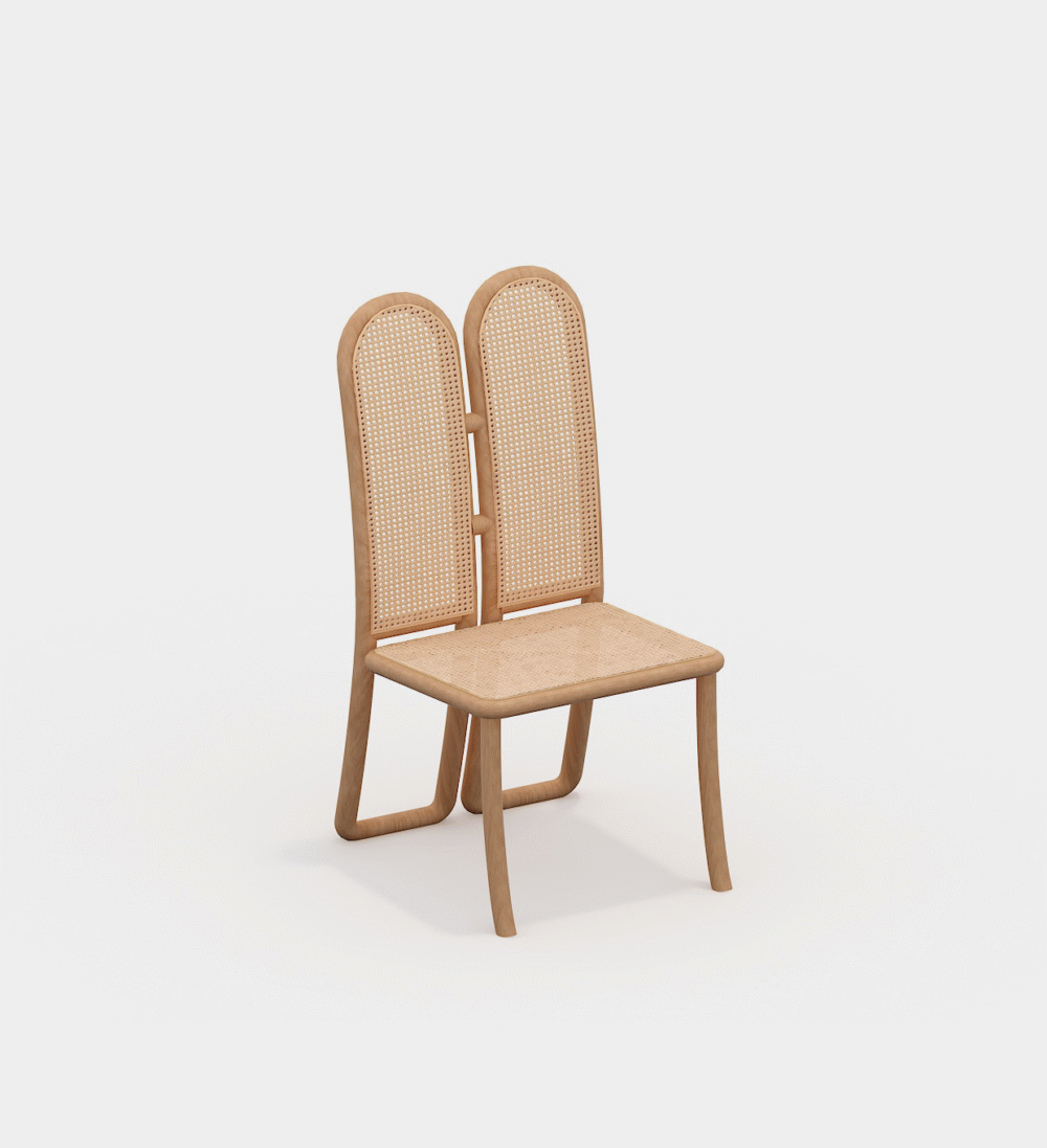 James Double Back Chair