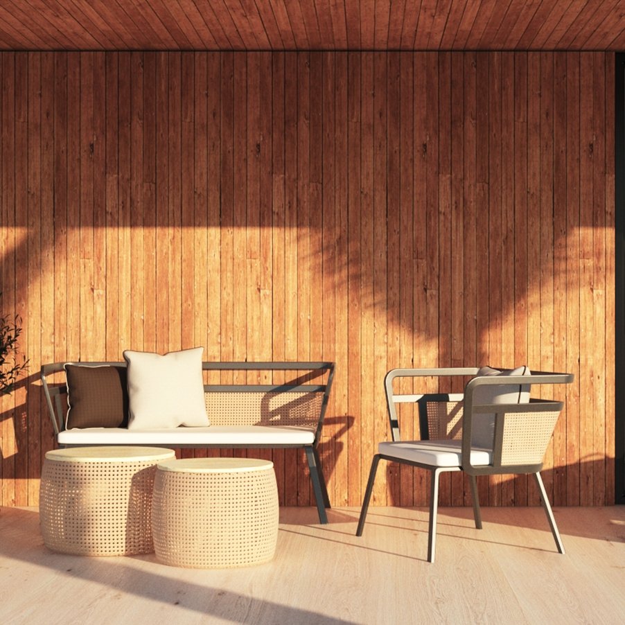 Jenny Easy Wooden Sofa