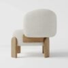 Julia Wooden Boucle Chair