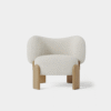 Julia Wooden Boucle Chair