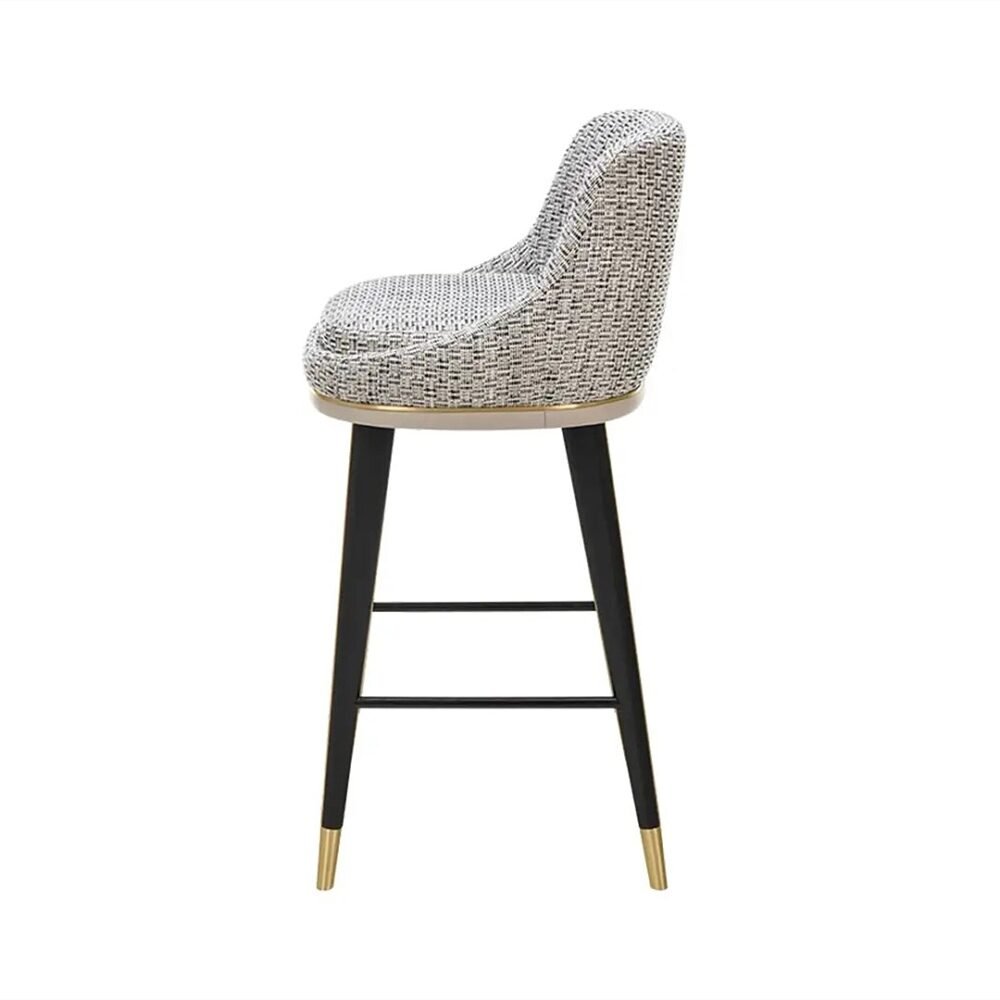 Leo Barstool 02 Leo Wooden Barstool