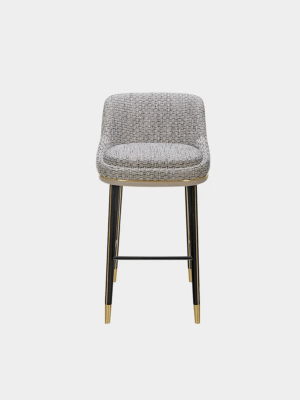 Leo Wooden Barstool