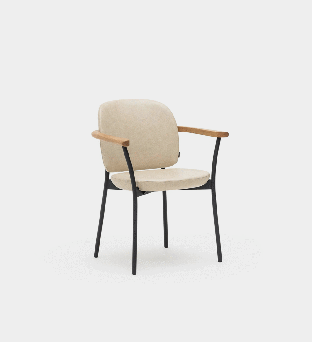 Mia Wooden Arm Chair