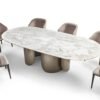 Oliver Marble Dining Table