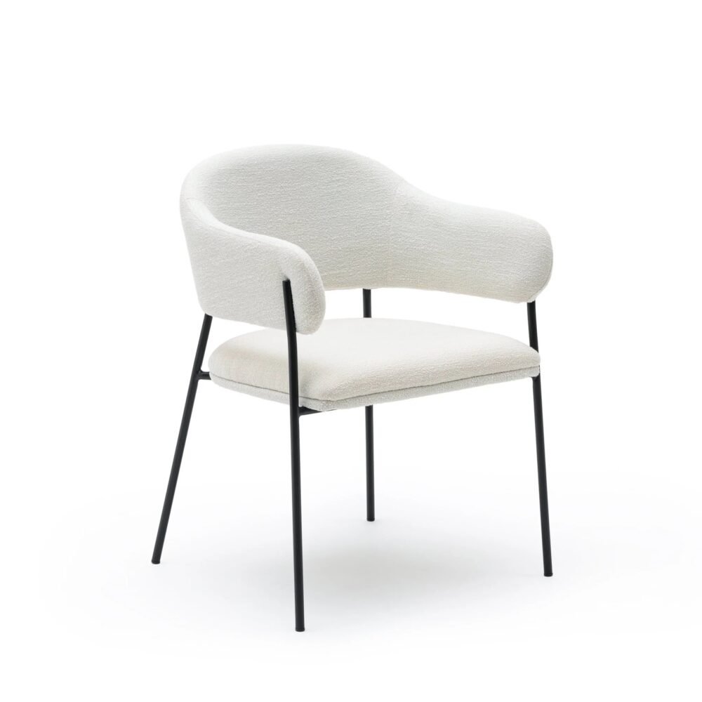 Violet Metal Dining Chair