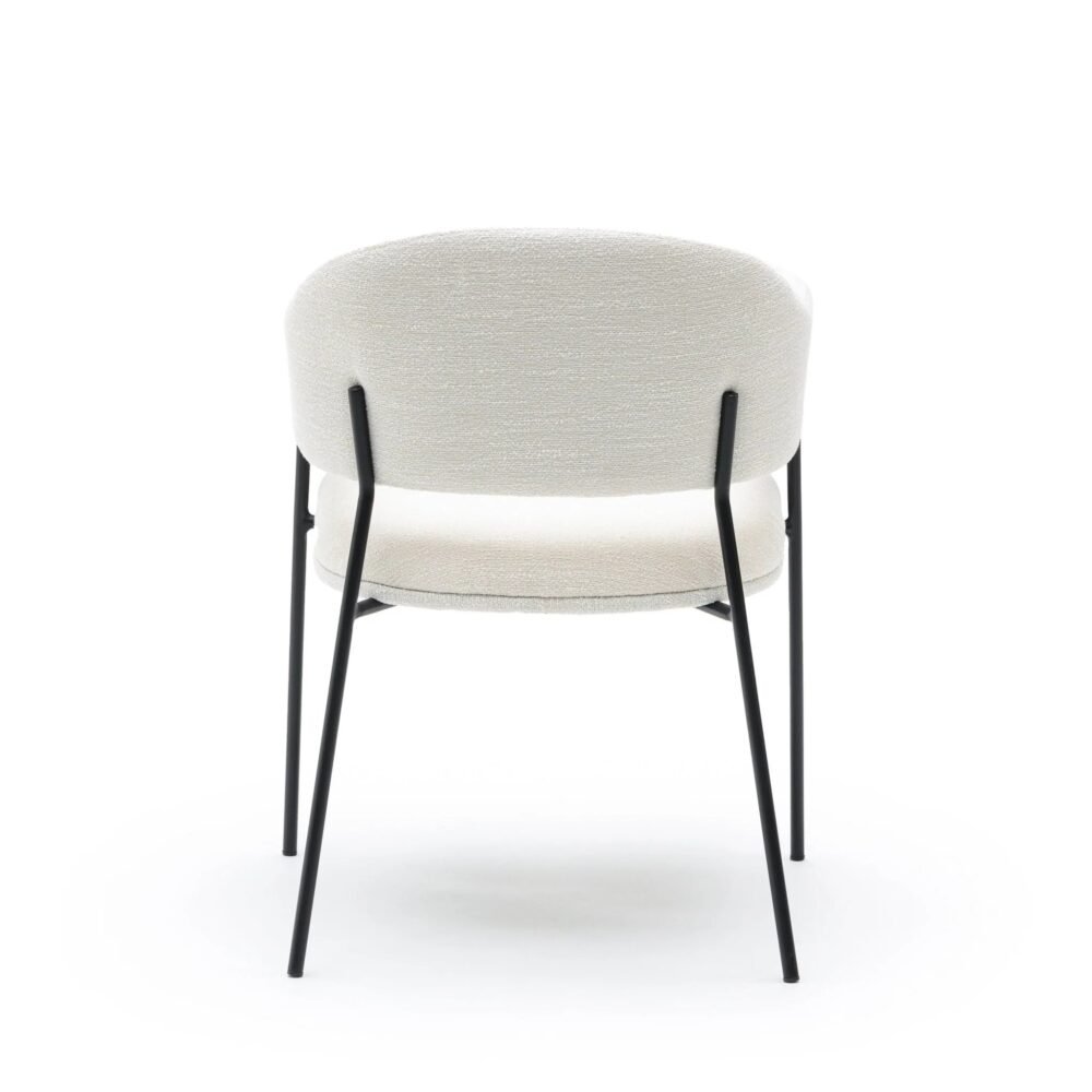 Violet Metal Dining Chair