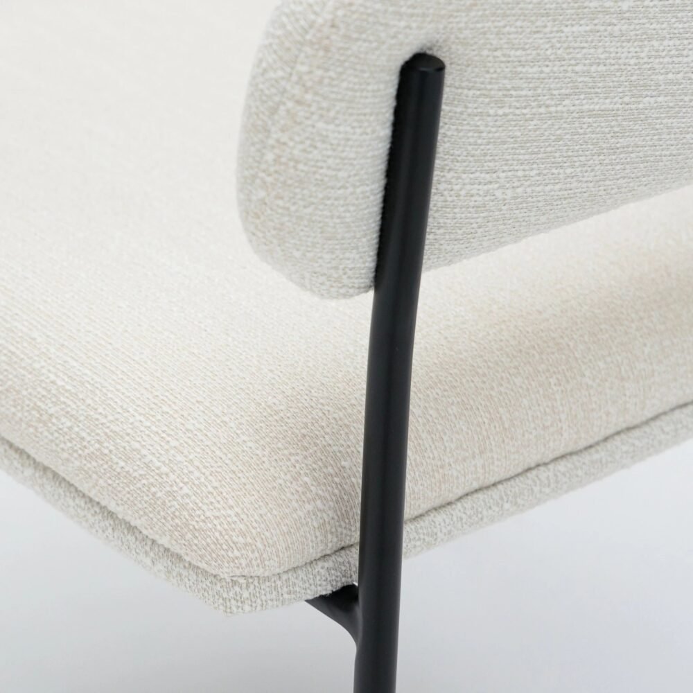 Violet Metal Dining Chair