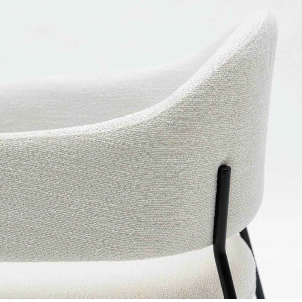 Violet Metal Dining Chair